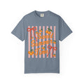 Sweet Summer Time T-Shirt — Peach Stripe Graphic Tee