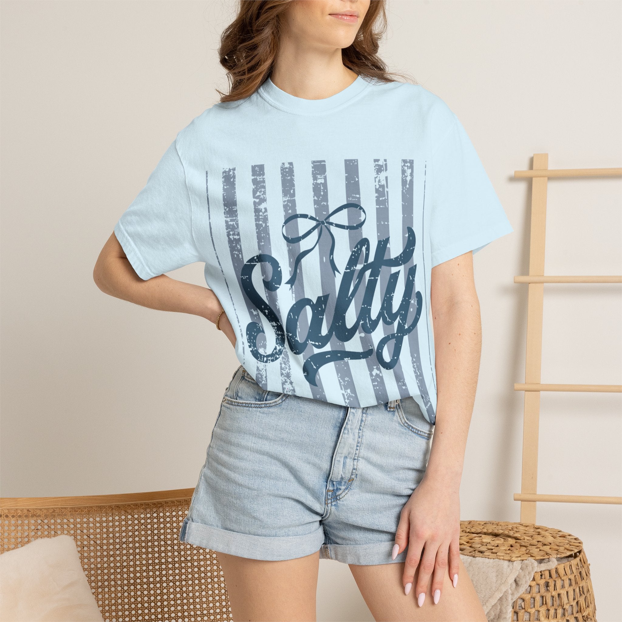 Salty Stripes T-Shirt — Nautical Vintage Graphic Tee