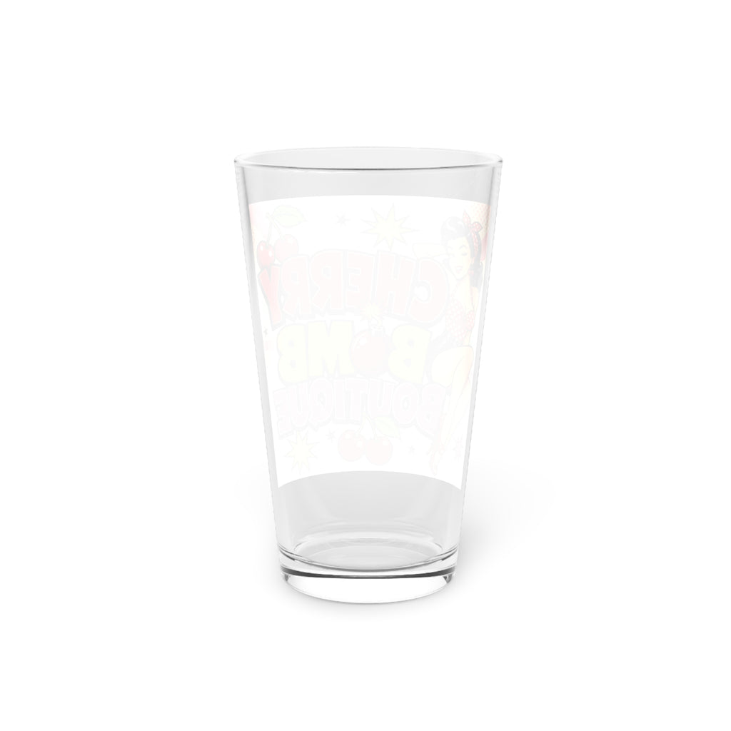 Cherry Bomb Boutique 16oz Pint Glass