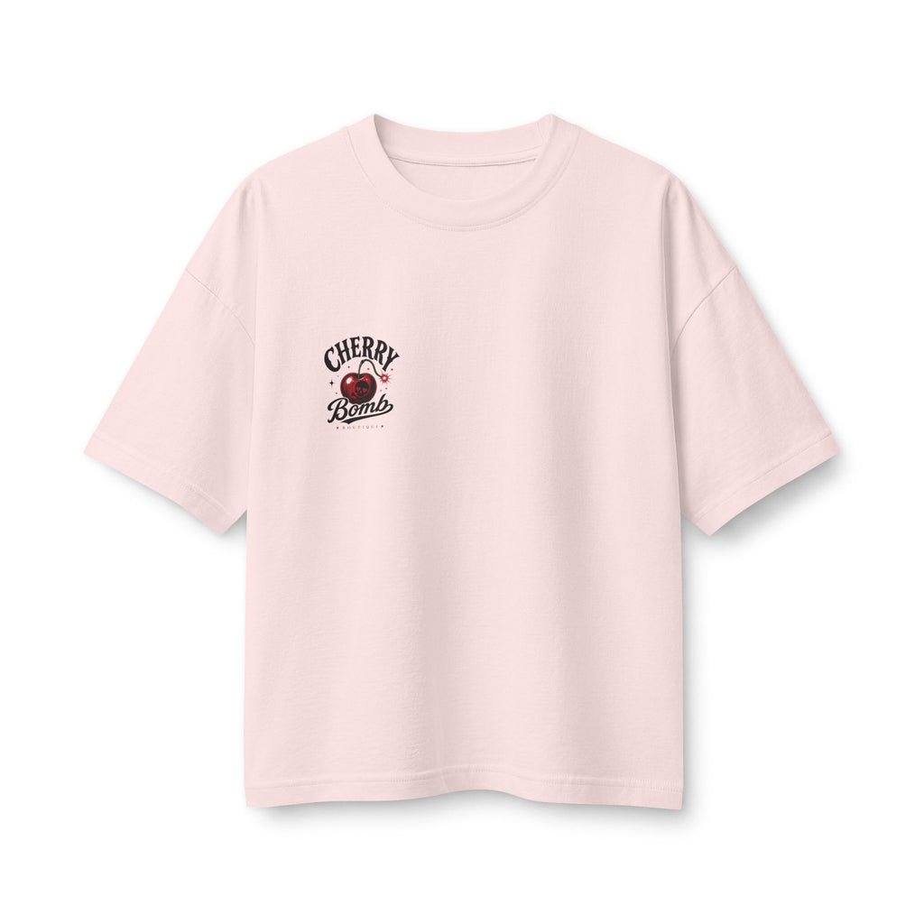 Merch, Cherry Bomb T‑Shirt — Retro Cherry Graphic Tee (Women’s)