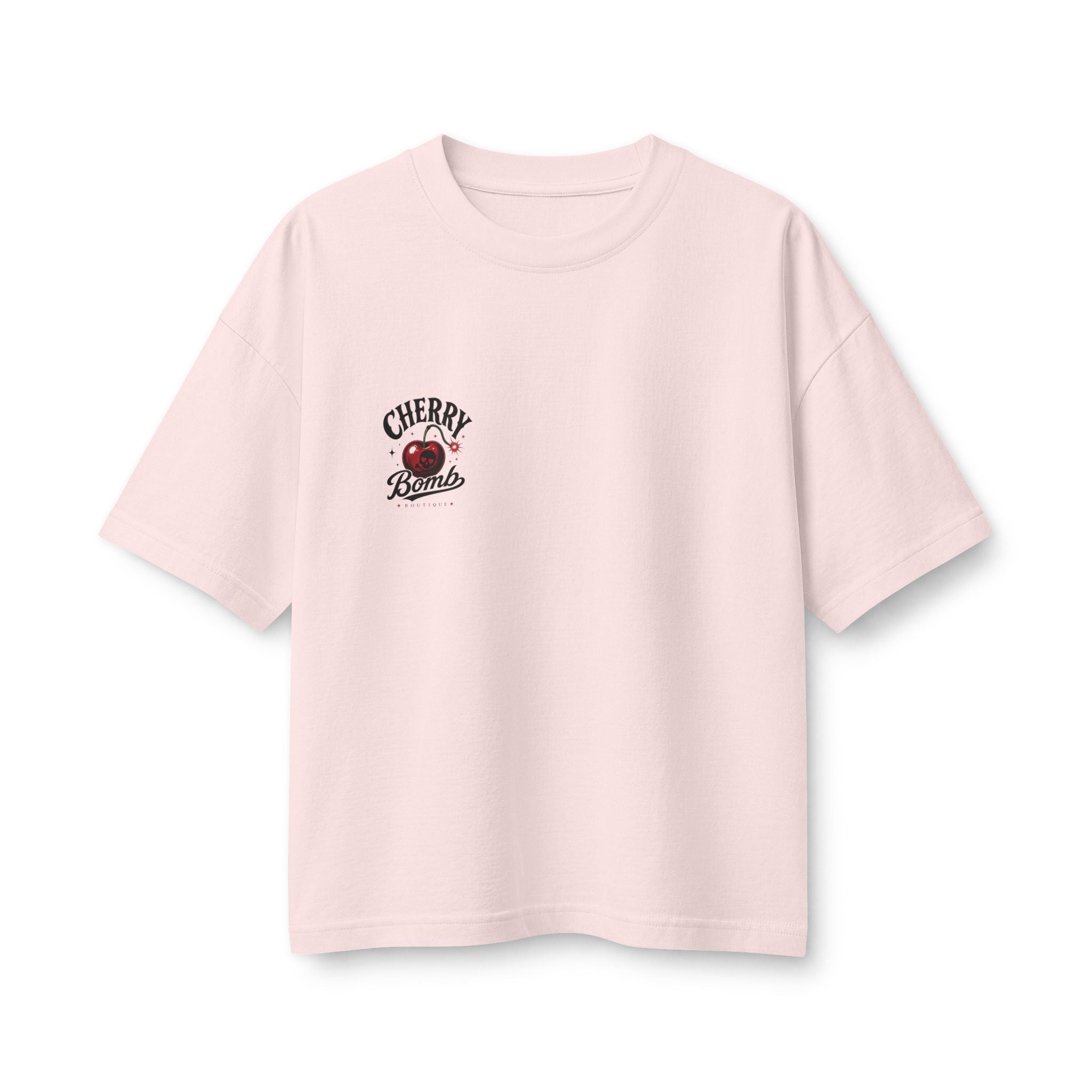 Merch, Cherry Bomb T‑Shirt — Retro Cherry Graphic Tee (Women’s)