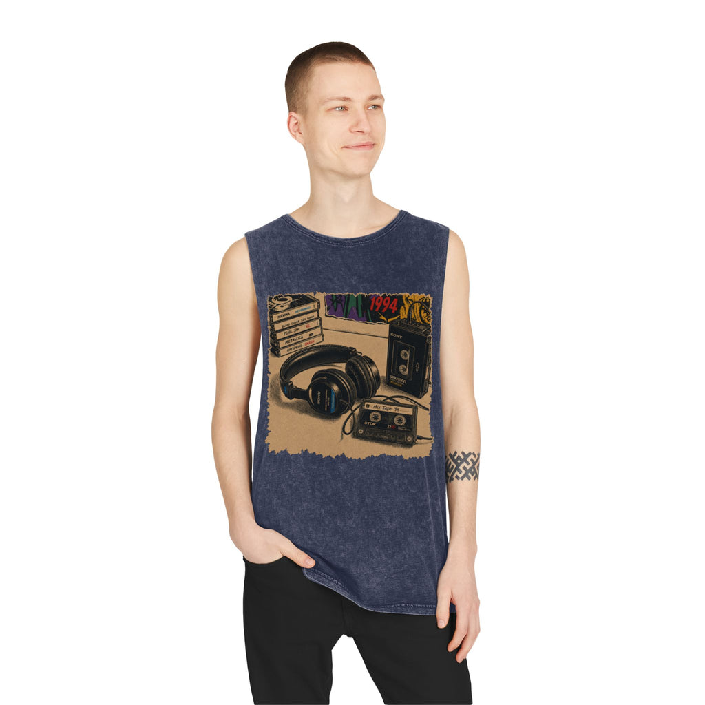 Men's Retro Music Gear Tank Top 90's Vibes