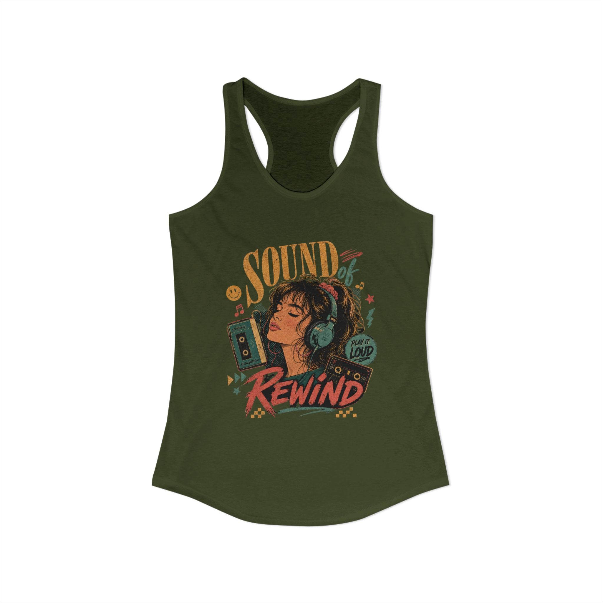 Women's throwback Tank Top - retro 90's shirt