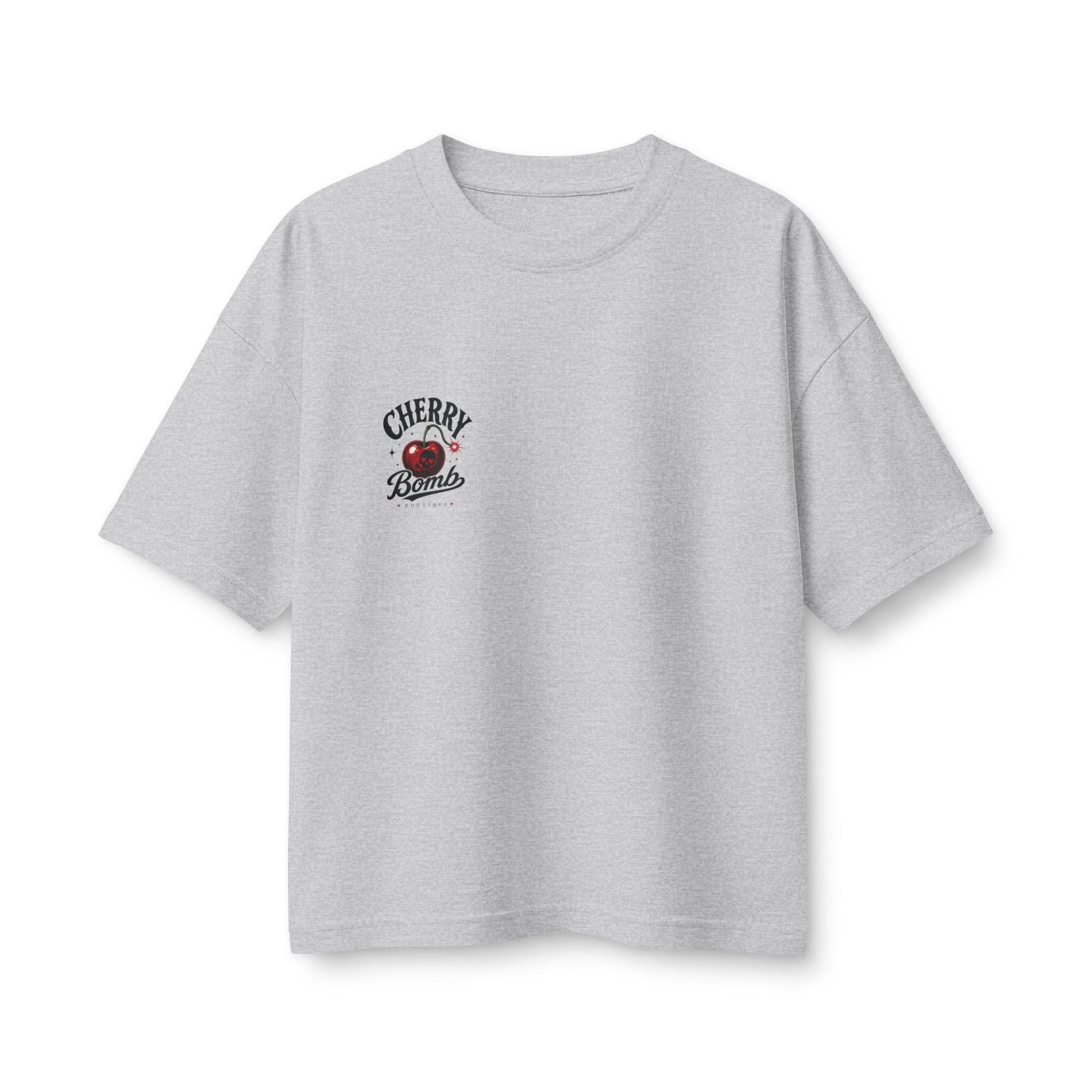Merch, Cherry Bomb T‑Shirt — Retro Cherry Graphic Tee (Women’s)