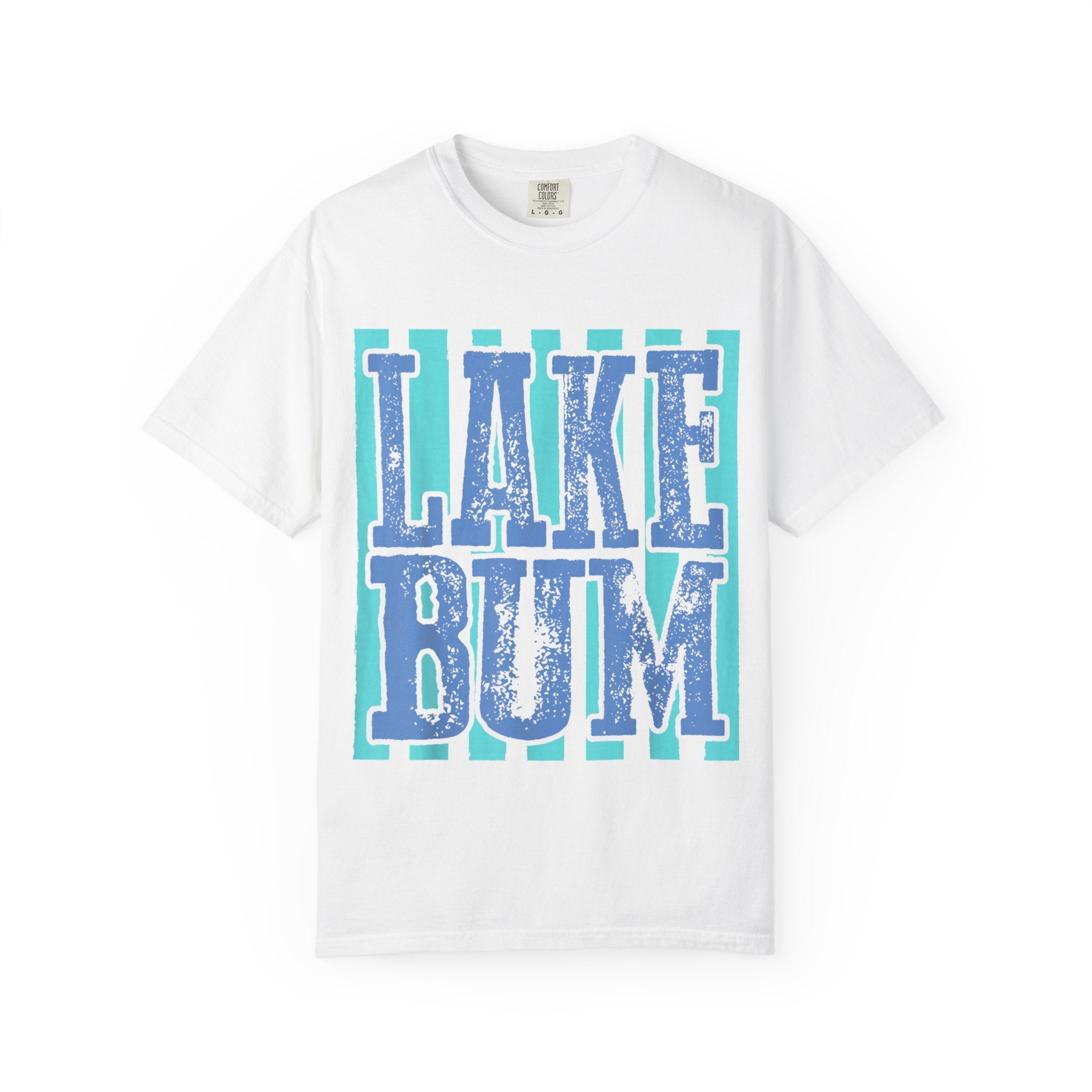 Lake Bum T-Shirt — Retro Distressed Lake Life Tee