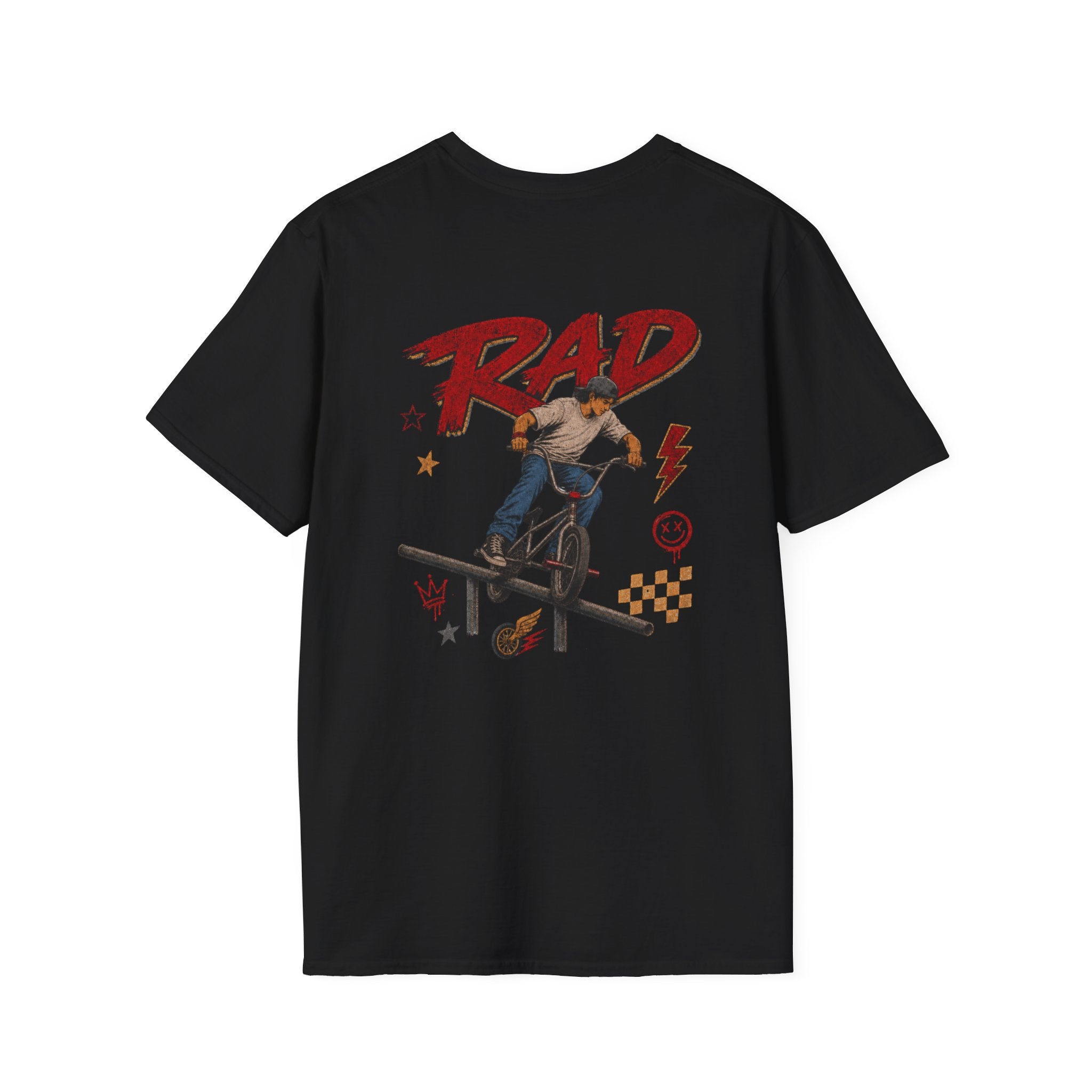 Rad BMX T-Shirt — Vintage 80s Skate/Bike Graphic Tee