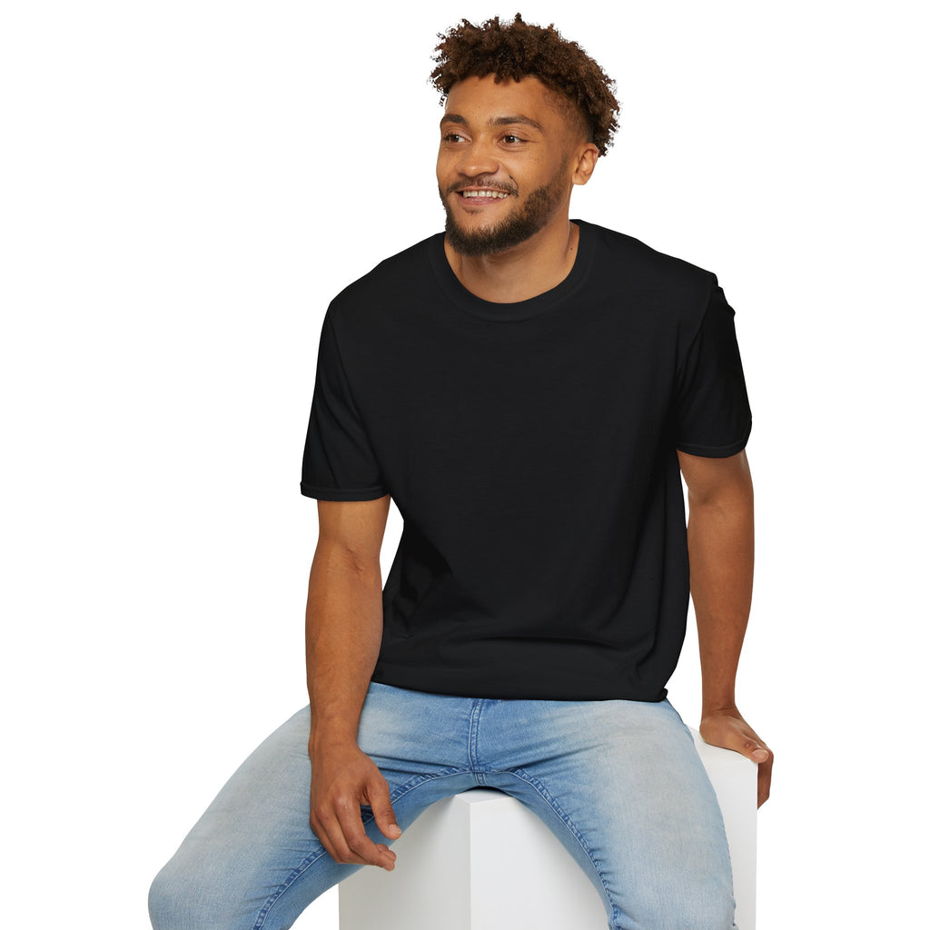 Men's ''time to beach'' Classic Black Tee - summer collection