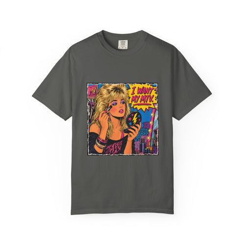 80s MTV Girl Graphic T-Shirt — Retro Makeup Vibes