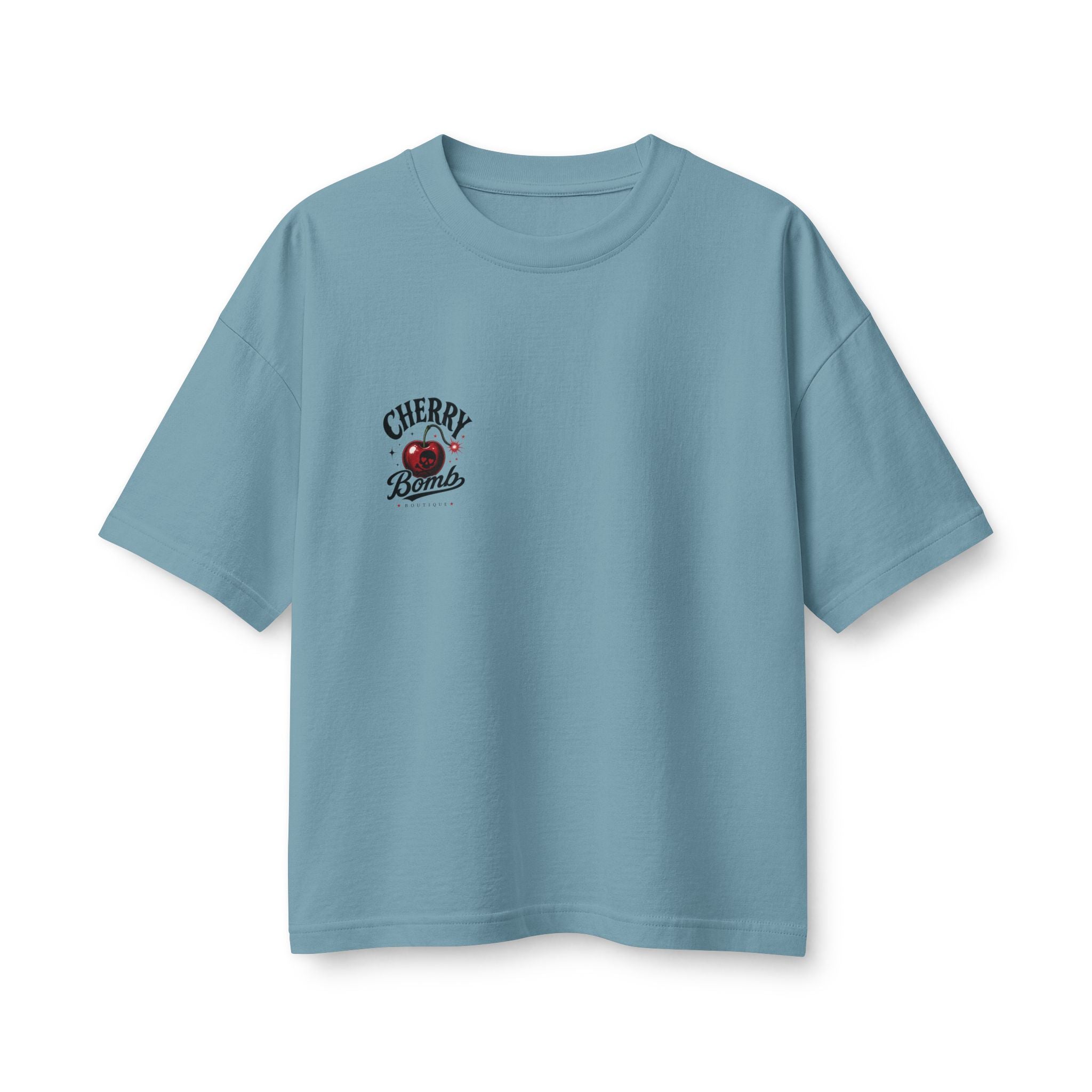 Merch, Cherry Bomb T‑Shirt — Retro Cherry Graphic Tee (Women’s)