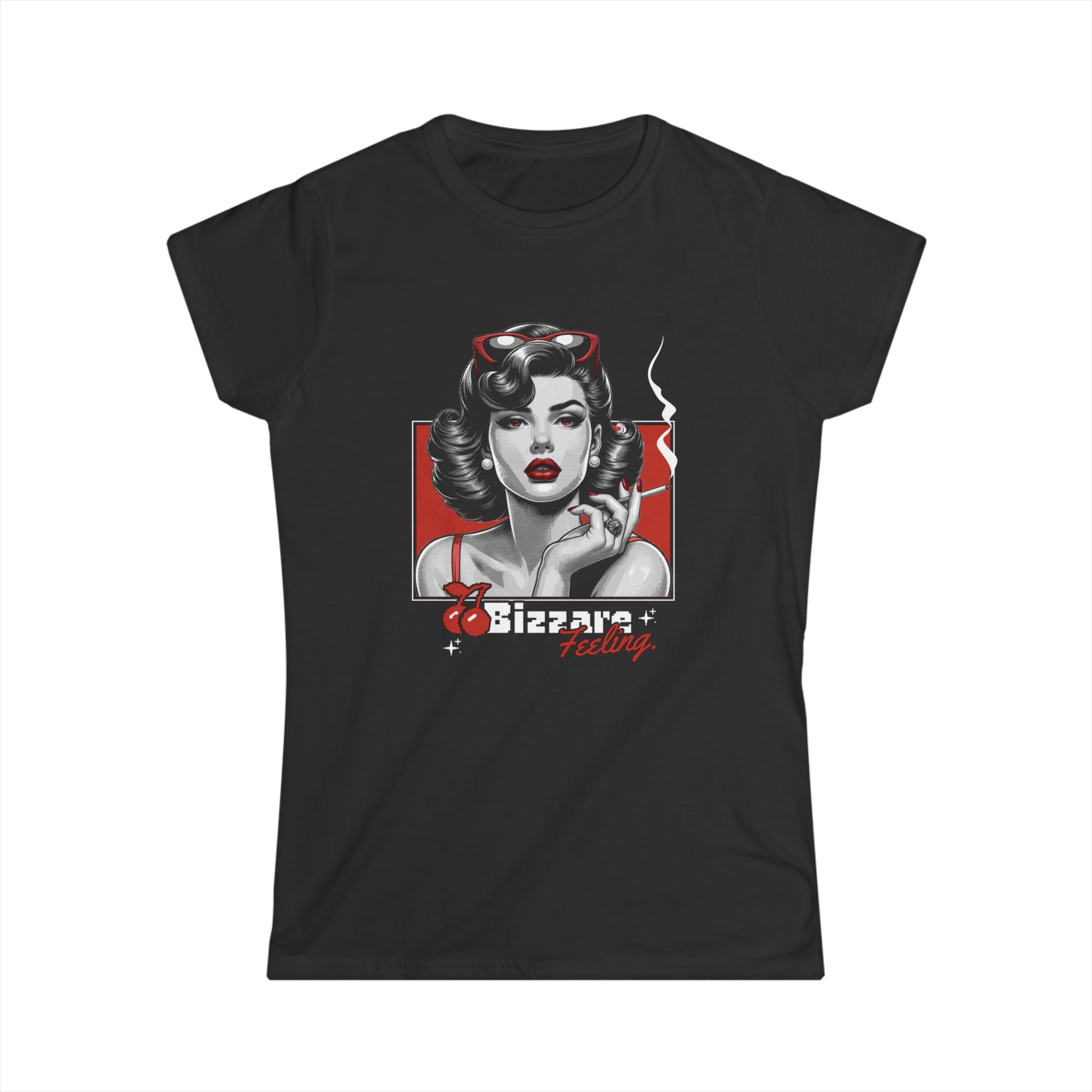 Women's ''bizzare'' cheery shirt