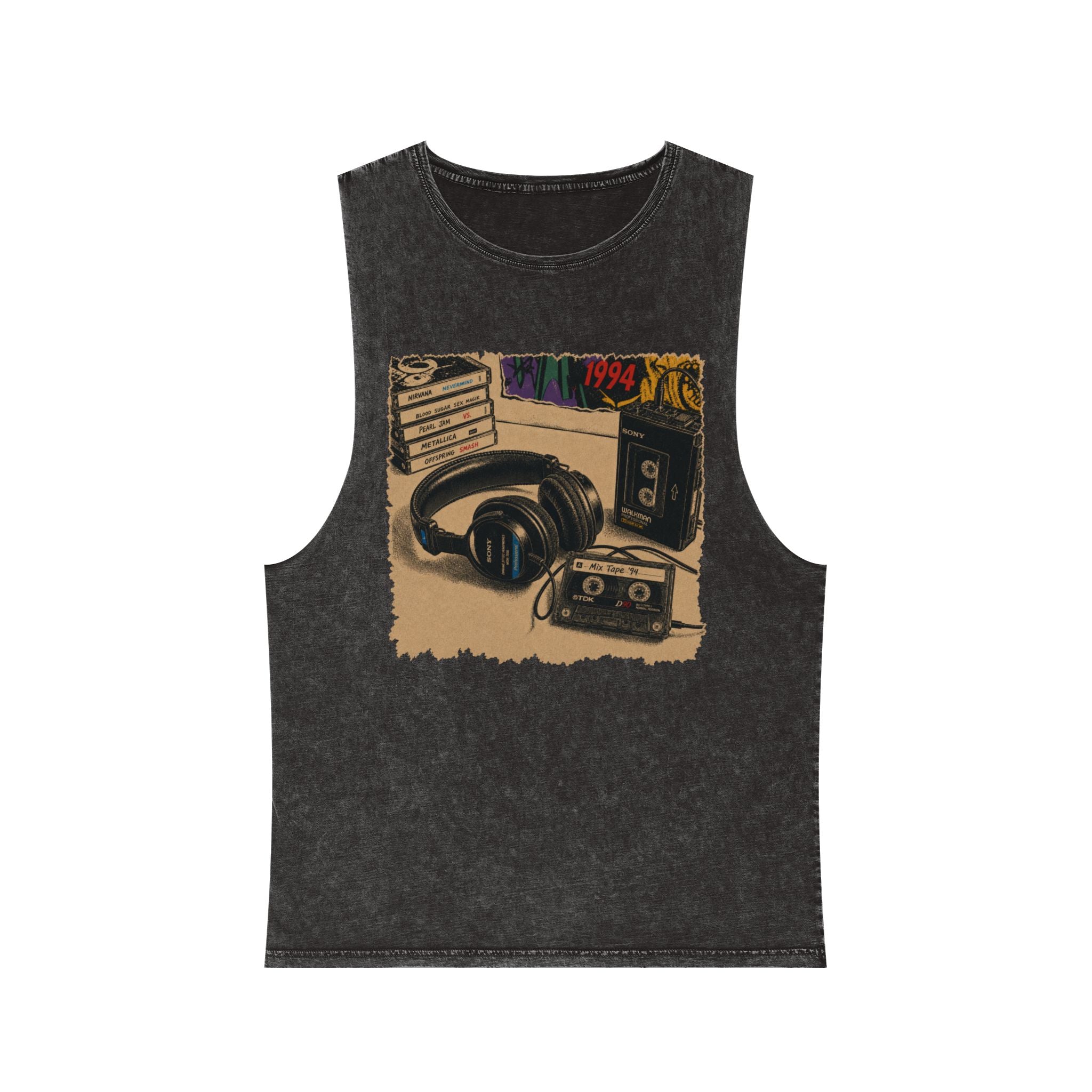 Men's Retro Music Gear Tank Top 90's Vibes