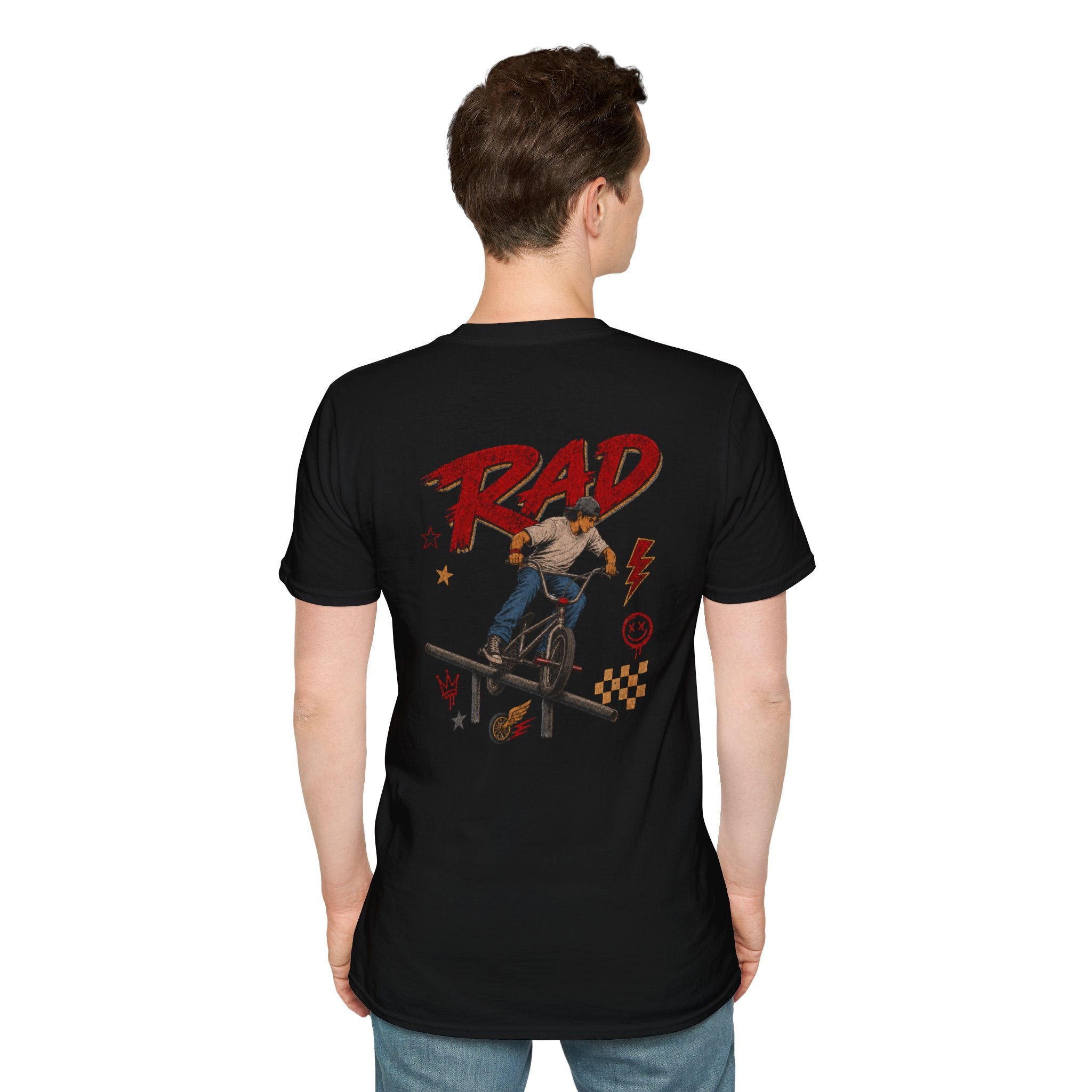 Rad BMX T-Shirt — Vintage 80s Skate/Bike Graphic Tee
