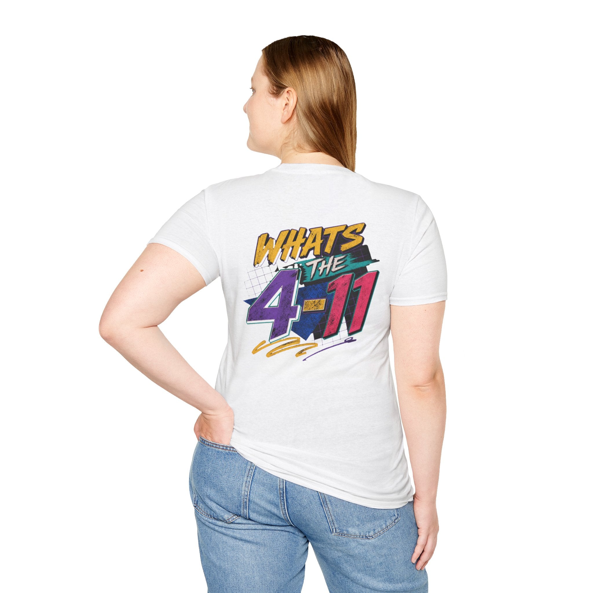 ''whats the 4-11'' Women's shirt Classic White